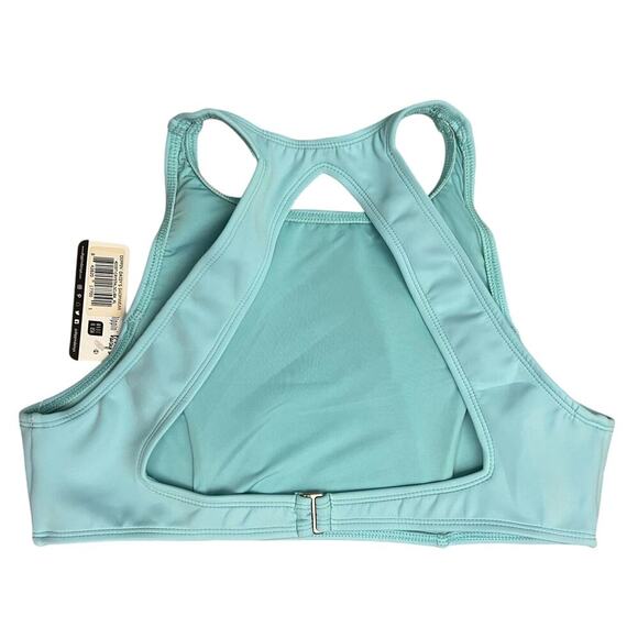 Dippin Daisy’s Swim Top Women’s Sz XL Blue(Crystal) Scuba Material Swimwear NWT - Picture 3 of 11